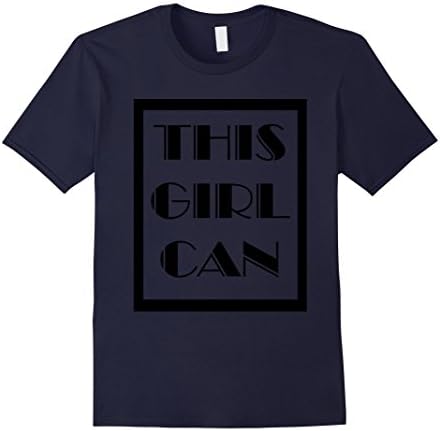 Men's This Girl Can Small Navy
