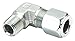 3/8" Compression SS Male 90 Degree Elbow