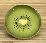Kiwi Plate Ceramic Home Gourmet Collection