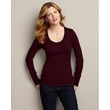 Eddie Bauer Waffle Velvet Trim Scoop