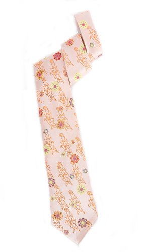 Radiant Woven Tie in champagne