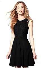 Sexy A-line Bandeau Neck Round Neck Chiffon  Lace Sleeveless  Dress With Ruffles
