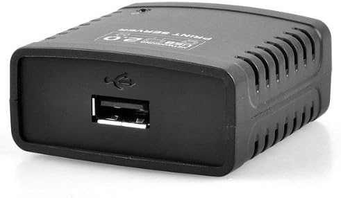 WHOOPS New Fashion USB 2.0 Ethernet Network Print Server Printer Share Hub.