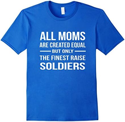 Men's Soldier mother day Medium Royal Blue