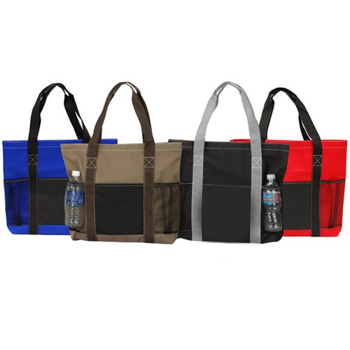 Everyday Shoulder Shopping Tote Bag, Black