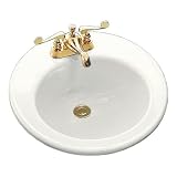 Bathroom Sink Drop In Self Rimming by Kohler - K-2202-8 in White