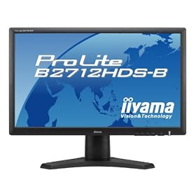 Iiyama - PLB2712HDS-B1 - Ecran PC LCD 27" HD - 20000:1 - 1920 x 1080 - 2 ms - VGA / DVI / HDCP - Avec Pied Reglable - Noir