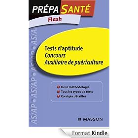 Flash Tests d'aptitude Concours Auxiliaire de pu�riculture