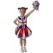 Christys Dress Up Great Britain Cheerleader Costume (6 - 8 Years)