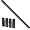 SLY Dual Carbon Barrel Front - 16 Inch - Camo Barrel Threads: Autococker Sly Back Sizing: Black .689