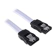 BitFenix SATA III Kabel (30 cm, sleeved) wei�/schwarz