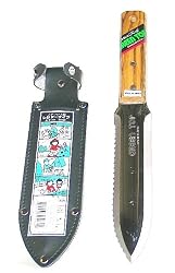 Japanese Hori Hori Garden Landscaping Digging Tool With Stainless Steel Blade & Sheath