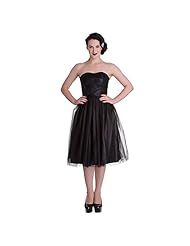 Gathered Mesh Vintage Pleated Fitted Polyester Cocktail  Dress