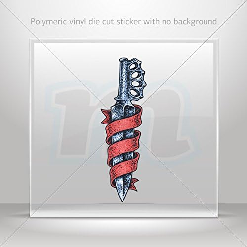 Decal Stickers Tattoo Style Knife Car door Hobbies Sports car Durable Racing Motorbikes 0500 X3285