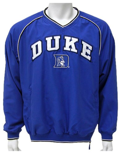 Buy Duke Blue Devils Mens Stratus Pullover Jacket by Colosseum Athletics