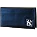 MLB New York Yankees Leather Checkbook Cover