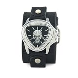 Nemesis Mens LBB929S Independent Silver Skull 
