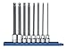 3/8 Inch Drive Metric Long Ball Hex Bit Socket Set 8-Pc