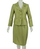 Suit Studio Blue Oasis 2 Piece Skirt Suit