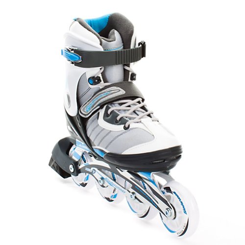 Rollerblade Women'S Formula 80 Skate, Silver/Blue, Women's US 7