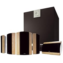 Pioneer S-VLF 5-II Kompaktes 5.1 Heimkino-Lautsprechersystem (1x Center-Lautsprecher 89 dB 130 Watt, 4x Regallautsprecher 89 dB 130 Watt, Subwoofer 160 Watt) schwarz