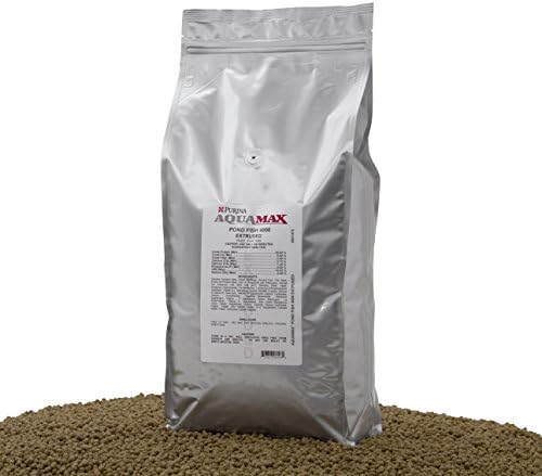 Aquamax Pond Fish 4000, A 36% Protein, 3/16" / 4.8mm Floating Pellet For Catfish, Tilapia, Koi, Large Goldfish, Carp, And Other Omnivorous Fish That Normally Populate Ponds. 6 lbs(2.7kg)