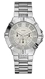 Guess #U12601L1 Women's Stainless Steel Multi Function Dazzling Sports Watch