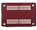 Mosiso Plastic Hard Case Cover Only for MacBook Pro Retina 15 Inch, Deep Red