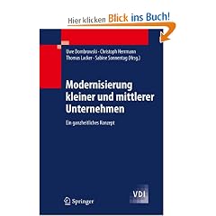 Modernisierung kleiner und mittlerer Unternehmen: Ein ganzheitliches Konzept (VDI-Buch)