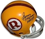 Sonny Jurgensen Washington Redskins NFL Hand Signed Mini Throwback Yellow Helmet