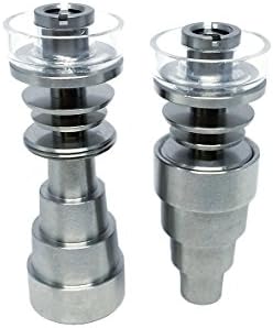 6-In-1 Hybrid Quartz Crown Universal Nail Grade 2 Titianium 10-14-18mm - Male/female