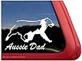 Aussie Dad ~ Australian Shepherd Vinyl Window Auto Decal Sticker