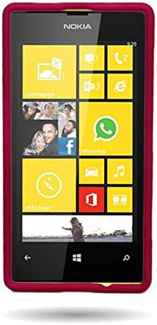 Generic Hard Cover Case for Nokia Lumia 521 - Retail Packaging - Pink