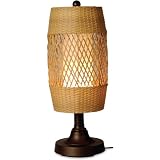 Patio Living Concepts 61287 Tonga Table Lamp Antique Honey Shade in Bronze
