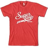 Vintage Super Guy - Established 1972 - Mens 40th Birthday Present / Gift T-Shirt - 10 Colours