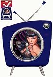 Centric HACTV4OBP Olivia Bettie Page TV Alarm Clock with Light