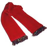 Red Avanti Kids Velvet Scarf