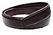 EazyBelt Dark Brown Leather with Automatic Ratchet System - BUCKLE NOT INCLUDED