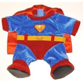 Super Hero Outfit Fits Most Webkinz, Shing Star and 8″ – 10″ Make Your Own Stuffed Animals