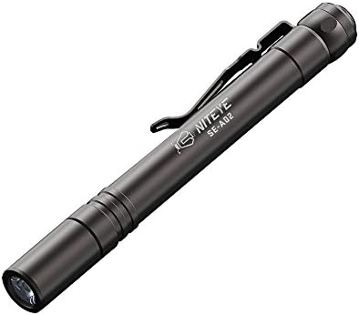 Niteye Portable Cree XP-E 280 Lms SE-A02 LED Flashlight Tailcap Switch Control IPX-8 Waterproof Working Partner Life Companion