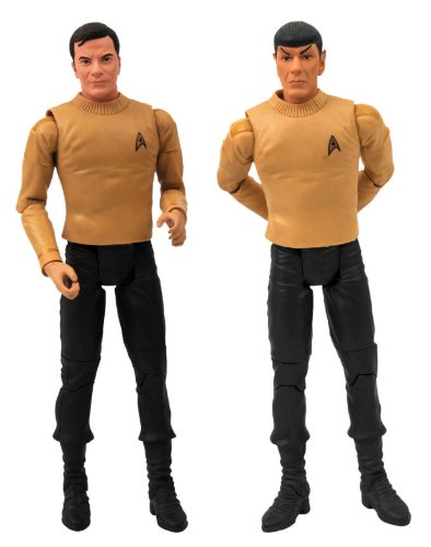 Star Trek Tos Figuren Dpack Kirk & Spock 15 Cm