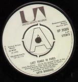 LAST TANGO IN PARIS 7" (45)