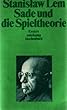 Sade und die Spieltheorie. Essays, Bd. 1.