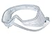 Bolle Safety Coverall 254-CL-40 Universal Polycarbonate Safety Goggles Clear Lens - White Frame - Non-Vented - 549172-77932 [PRICE is per PAIR]