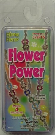 Childrens Toyshop  Toys : Flower Power Hemp Kit