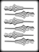4 toy soldier sucker Hard Candy Mold 3 Count