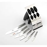 Global 7 Piece 25th Anniversary Knife Block Set