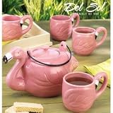 FLAMINGO 5PC SHAPE TEA SET GB