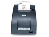 TM-U220B, Impact, Two-color printing, 6 lps, Ethernet, Auto-cutter, Auto-Status, PS-180 Power supply, Dark Gray