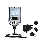 Gomadic for the PalmOne palm m130 - International Wall / AC Charger for the PalmOne m130 - Gomadic Brand w/ TipExchange Technology